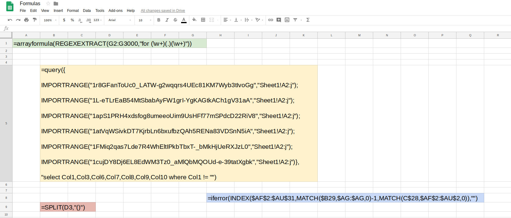 Create Google Sheets Formulas By Dancucolea Fiverr