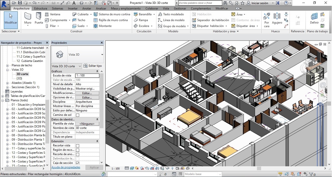 Make 3d Interior And Exterior Design With Autodesk Revit By Simo94moni