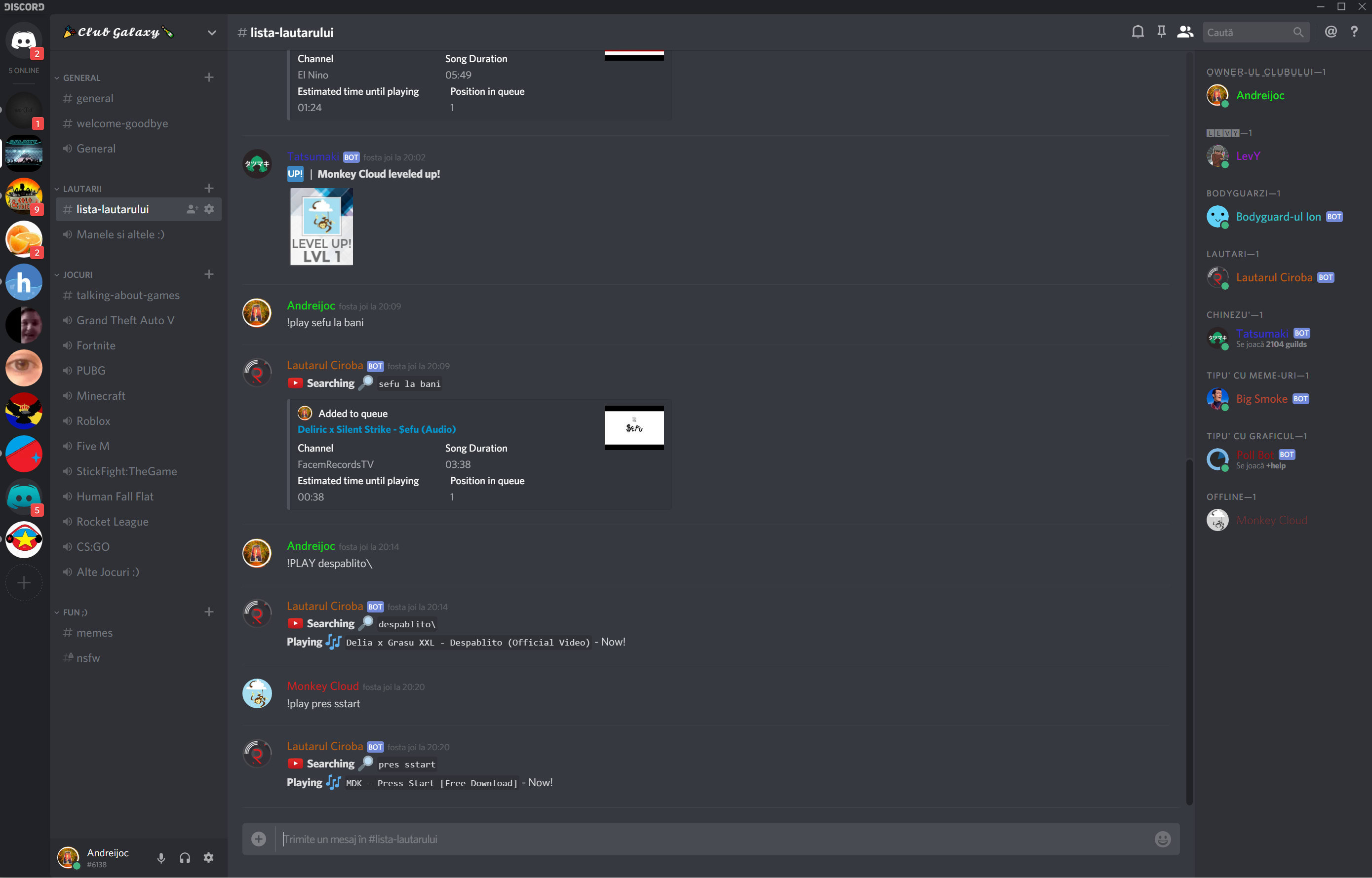 Set Up A Very Good Discord Server By Andreijoc