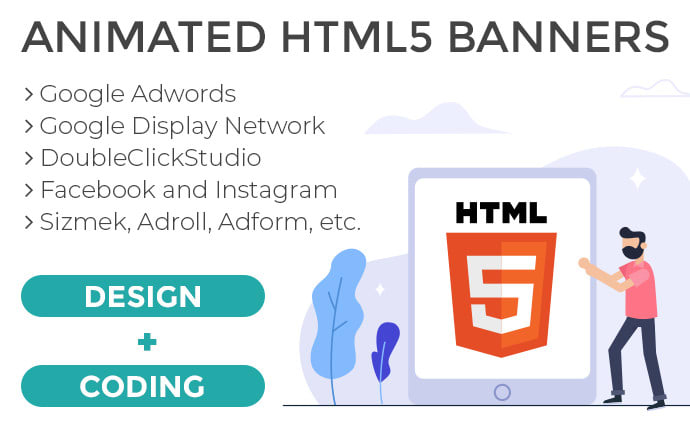 Design And Animate Html5 Banner Creatives By Bannergeorge