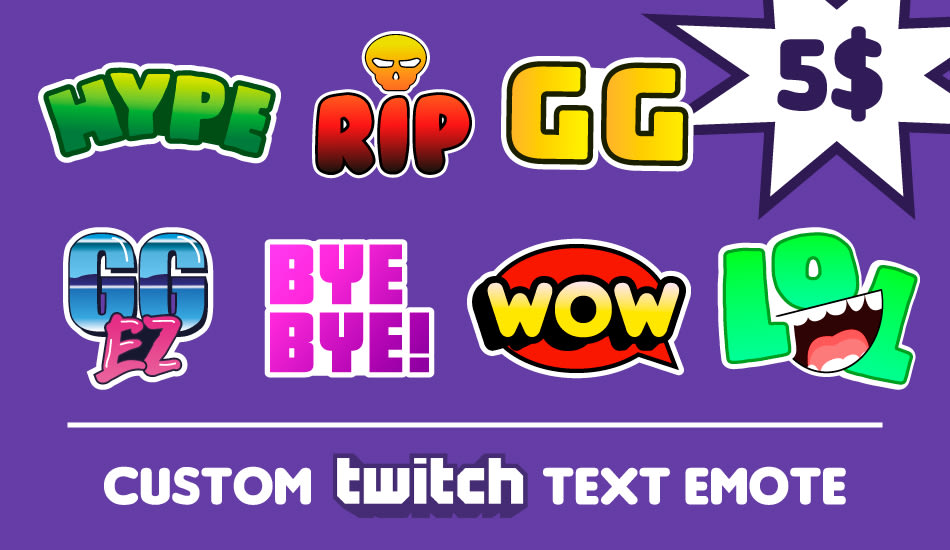 Text твич. The Forbidden text emote.