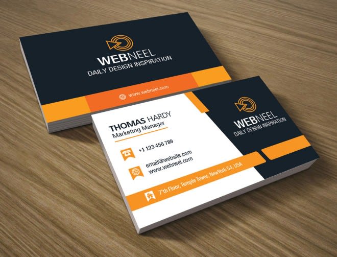 Business Card Template For Online Marketing Royalty Free Cliparts, Vectors,  And Stock IllustrationImage 27785569.