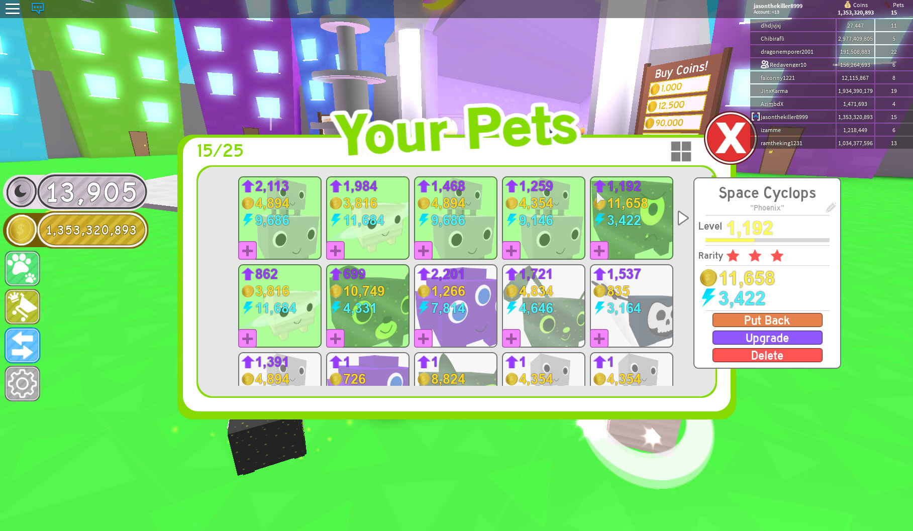 Give You Free Good Pet In Pet Simlater In Roblox By Lisahopkins634