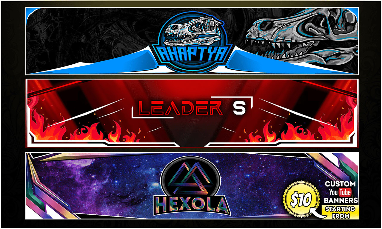 Gaming Channel  banner  BrandCrowd  banner Maker