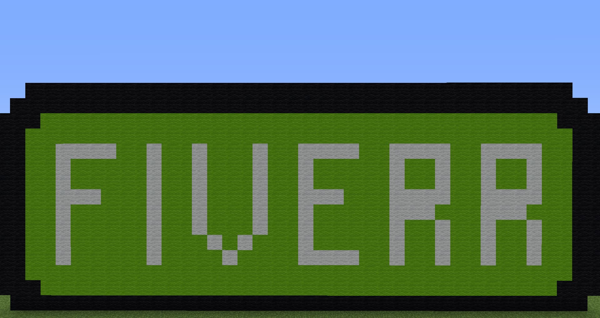 Build Whatever You Want In Minecraft In 2d By Flashplayzmc1 Fiverr