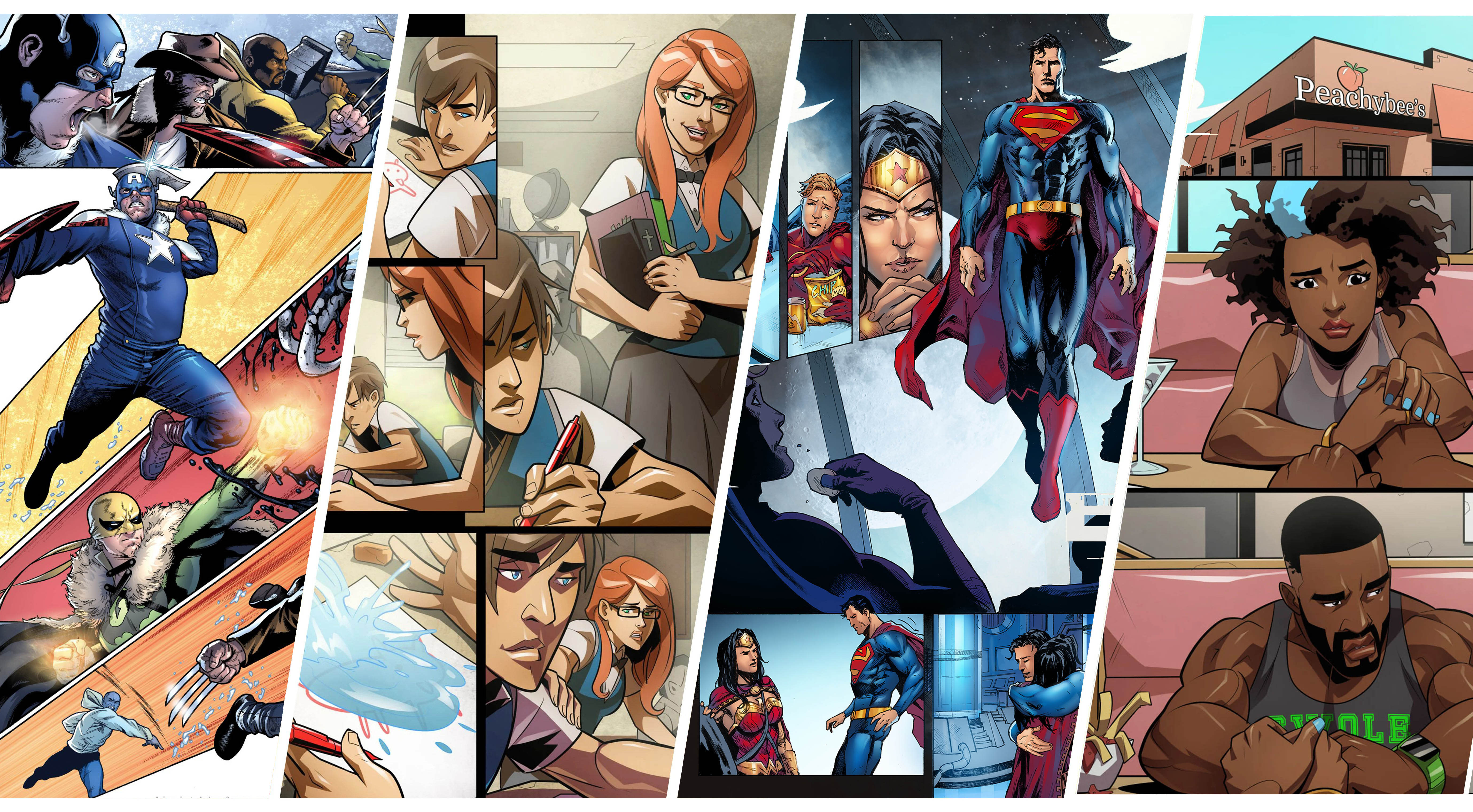 Browse Colorblocks Comics - Comic Studio