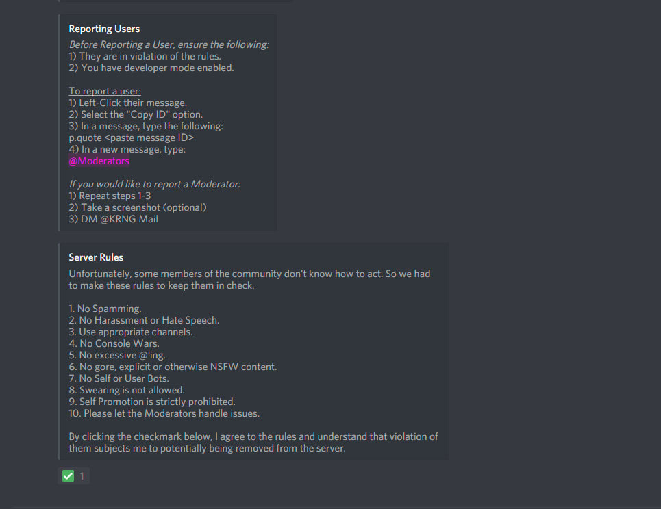 Discord Rules Template Copy And Paste