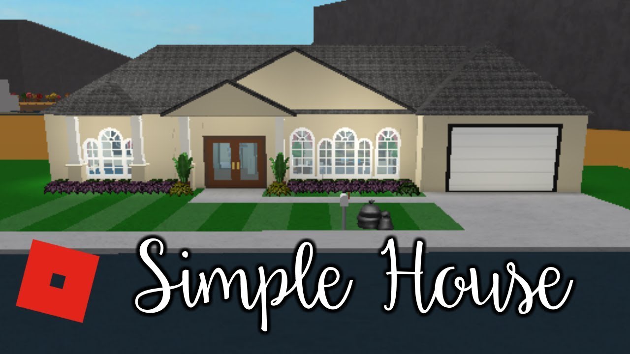 Cheap 1 Story House Bloxburg