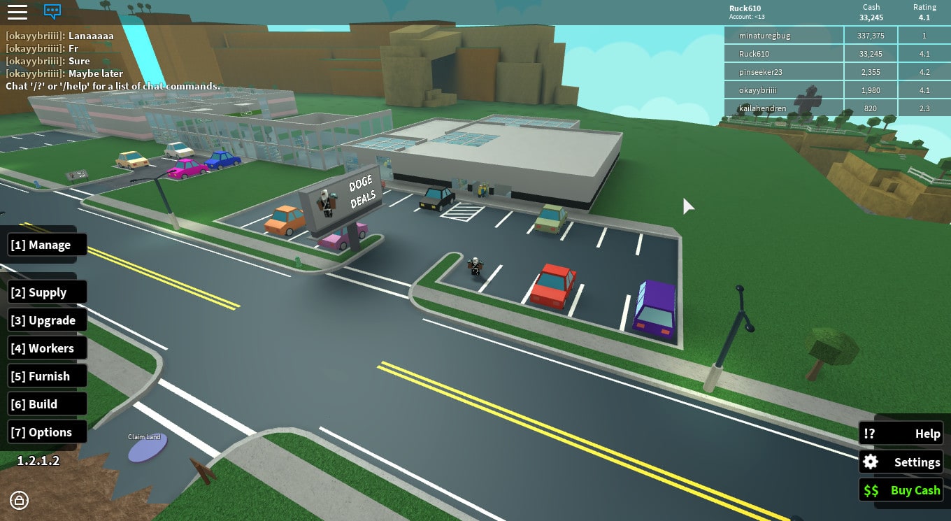 Roblox Retail Tycoon Designs