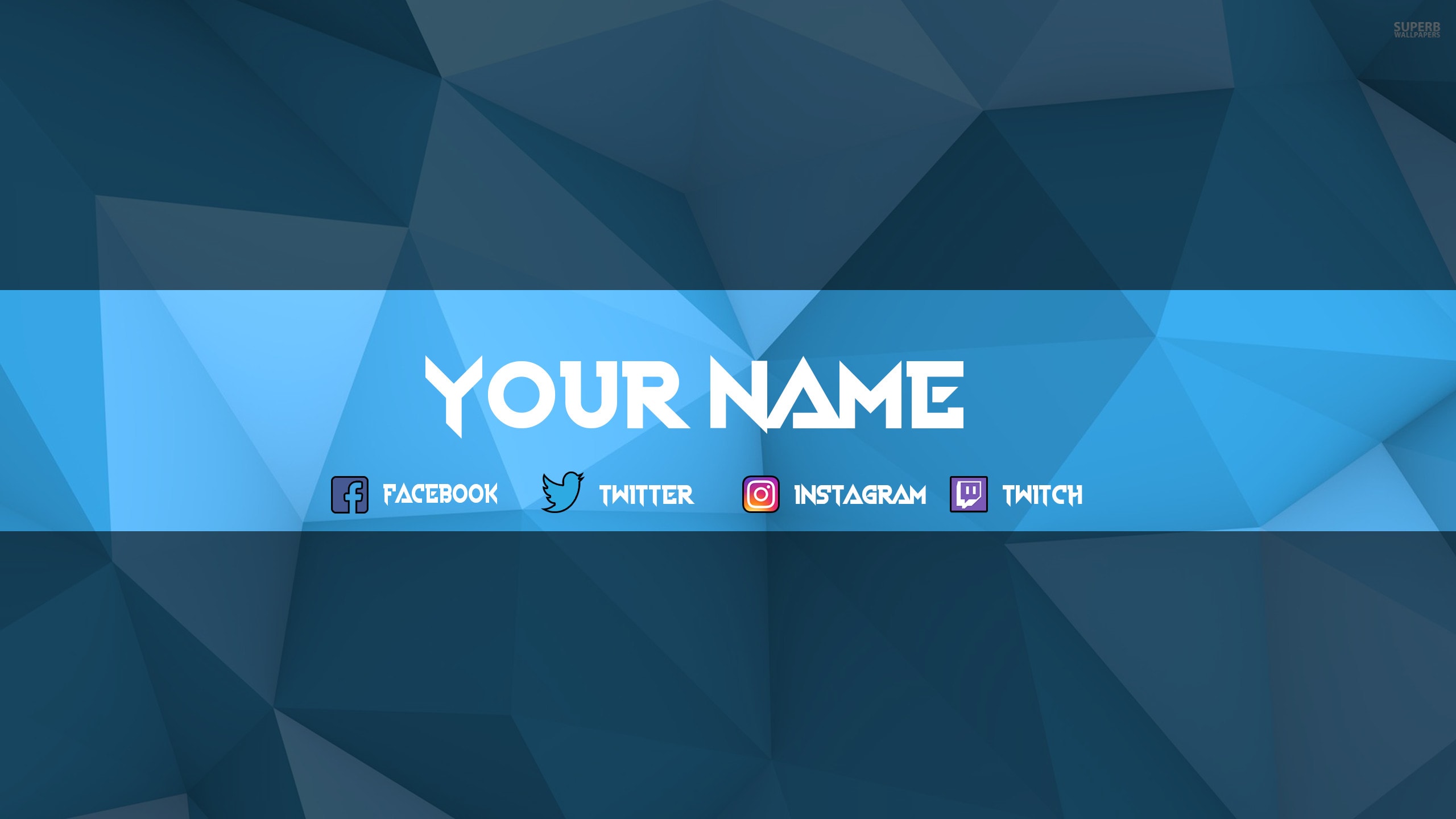 Make A Professional Looking Youtube Twitch Banner For You By Gravler