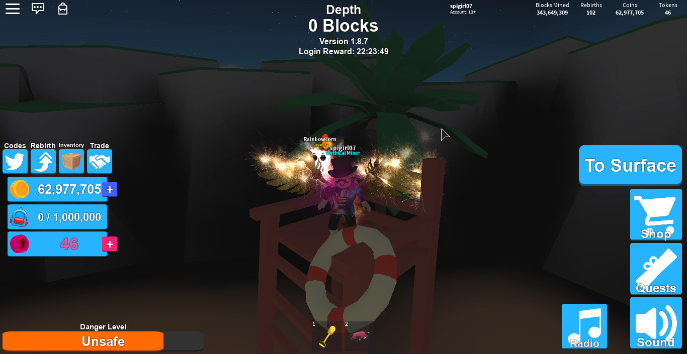 Roblox Mining Simulator Codes 2018 Money