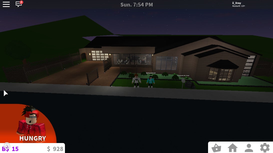 Roblox Bloxburg Home And Cafe Builds By Ii Xray