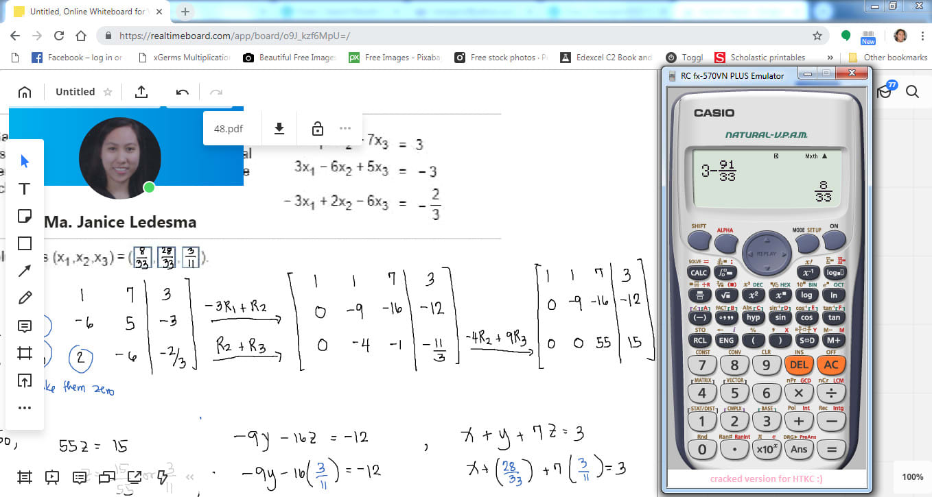 online whiteboard for math