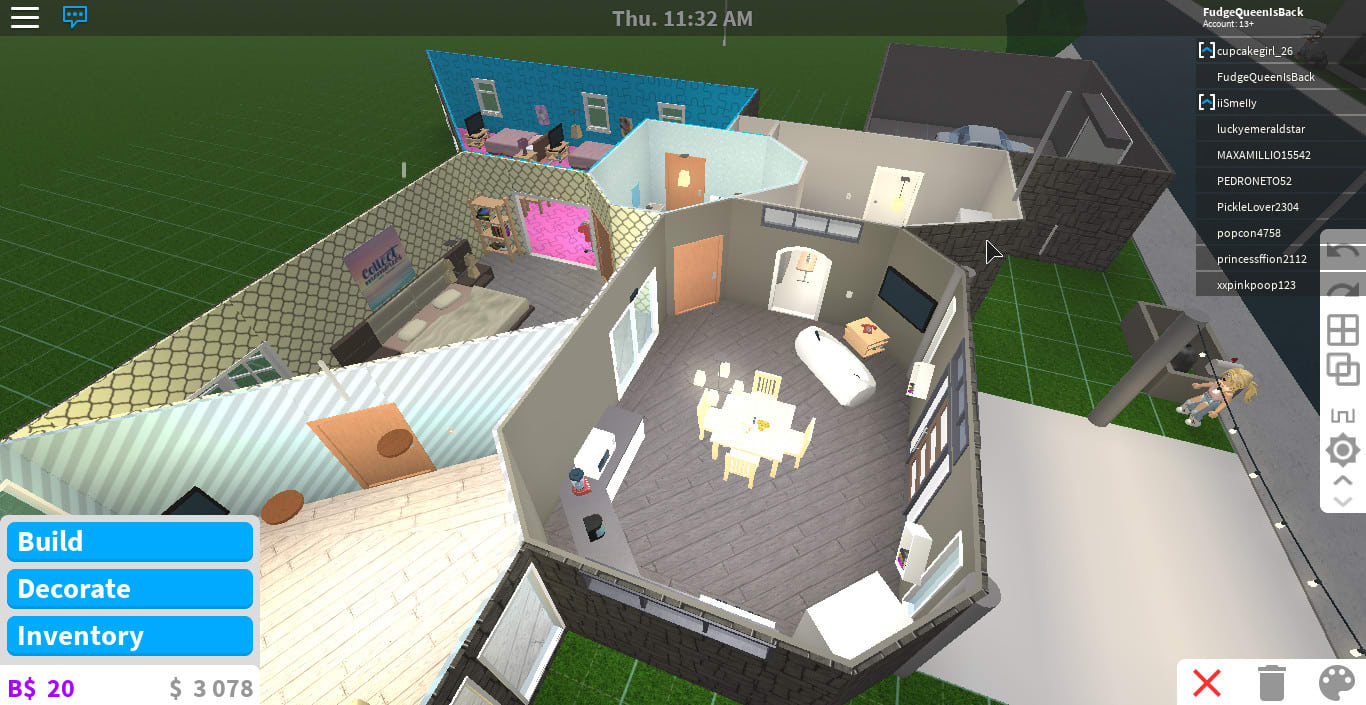 Build You A Bloxburg House You Can Choose What Rooms You Want By