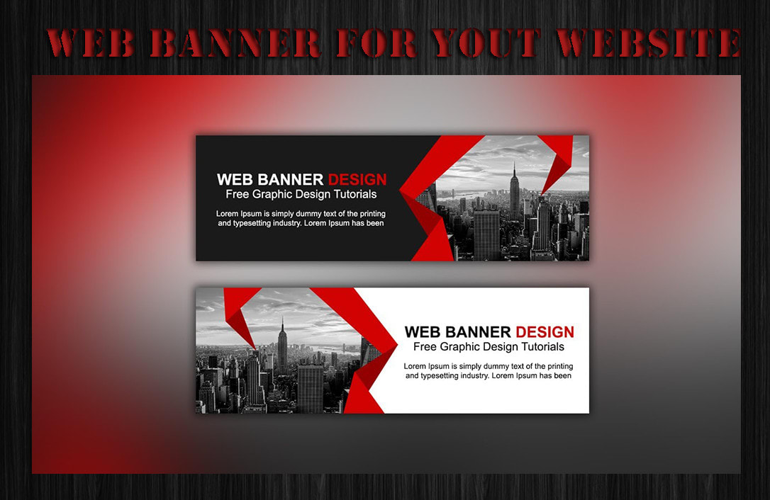 Design A Web Banner For Your Website By Rabia Zaman
