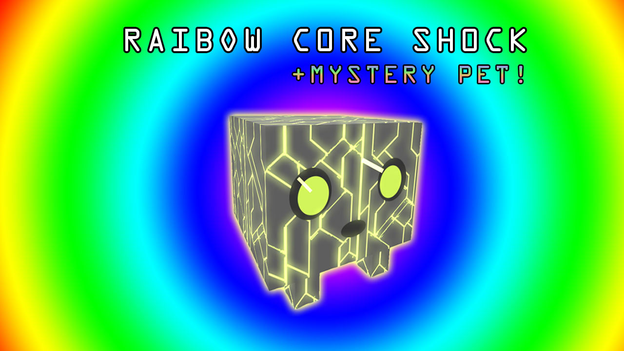 Give You A Rainbow C0re Sh0ck On Roblox Pet Simulator By