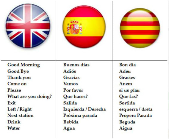 Catalan to Spanish translator ✓