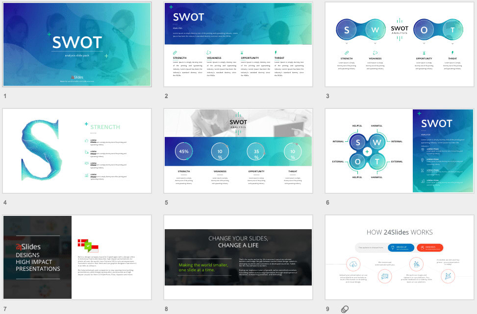 Design Aesthetic Powerpoint Slide In 20 Hour By Hhamzi