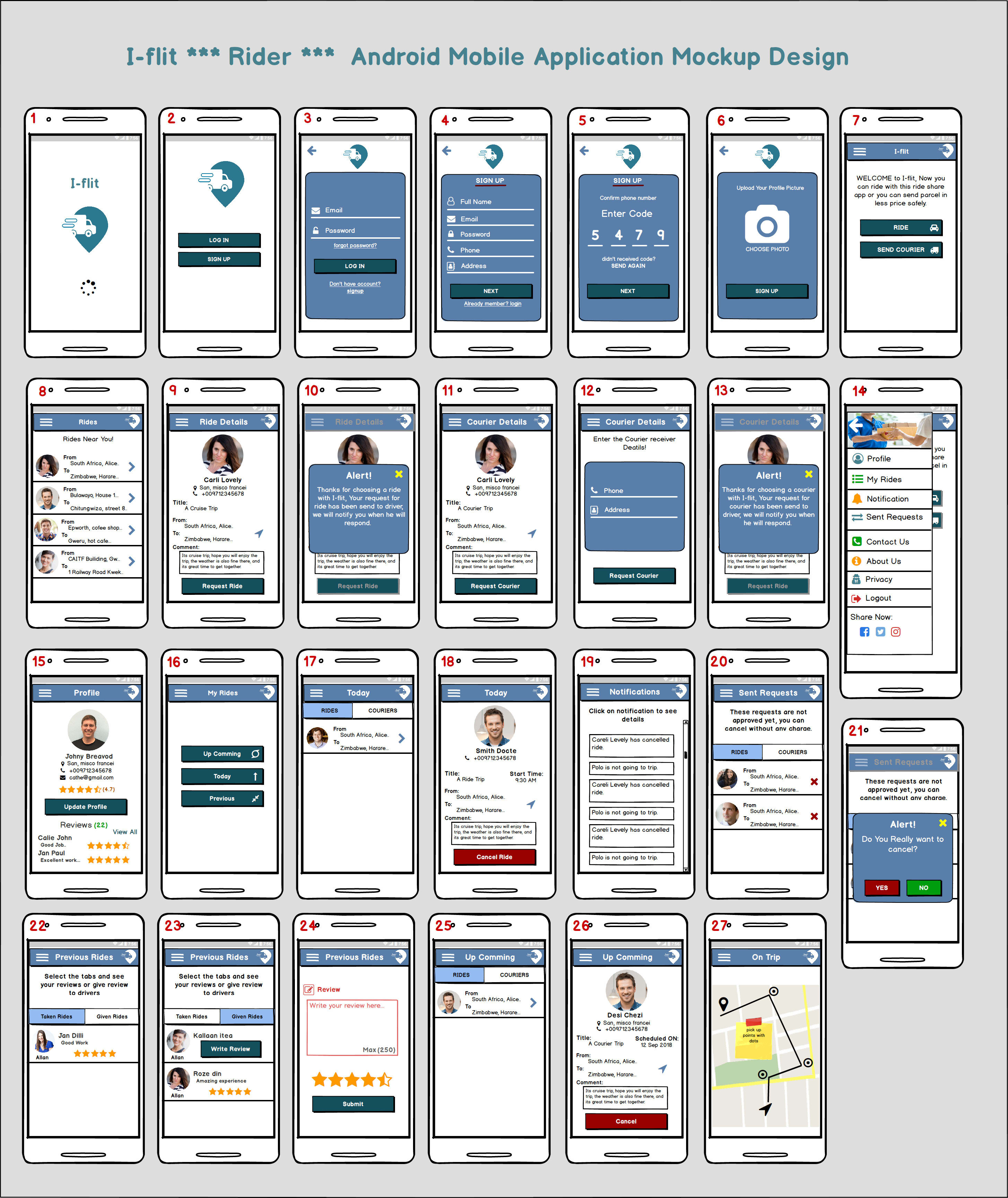 Download Use Balsamiq Wireframe Mockup For Android Ios App Web Ux Ui By Ismaeelwebdev Fiverr