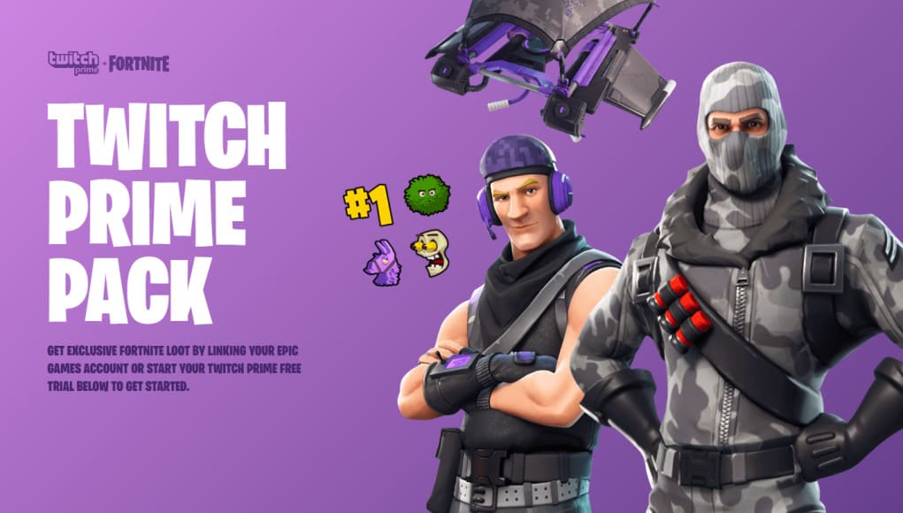 Jogadores estão vendendo itens do Twitch Prime para Fortnite no