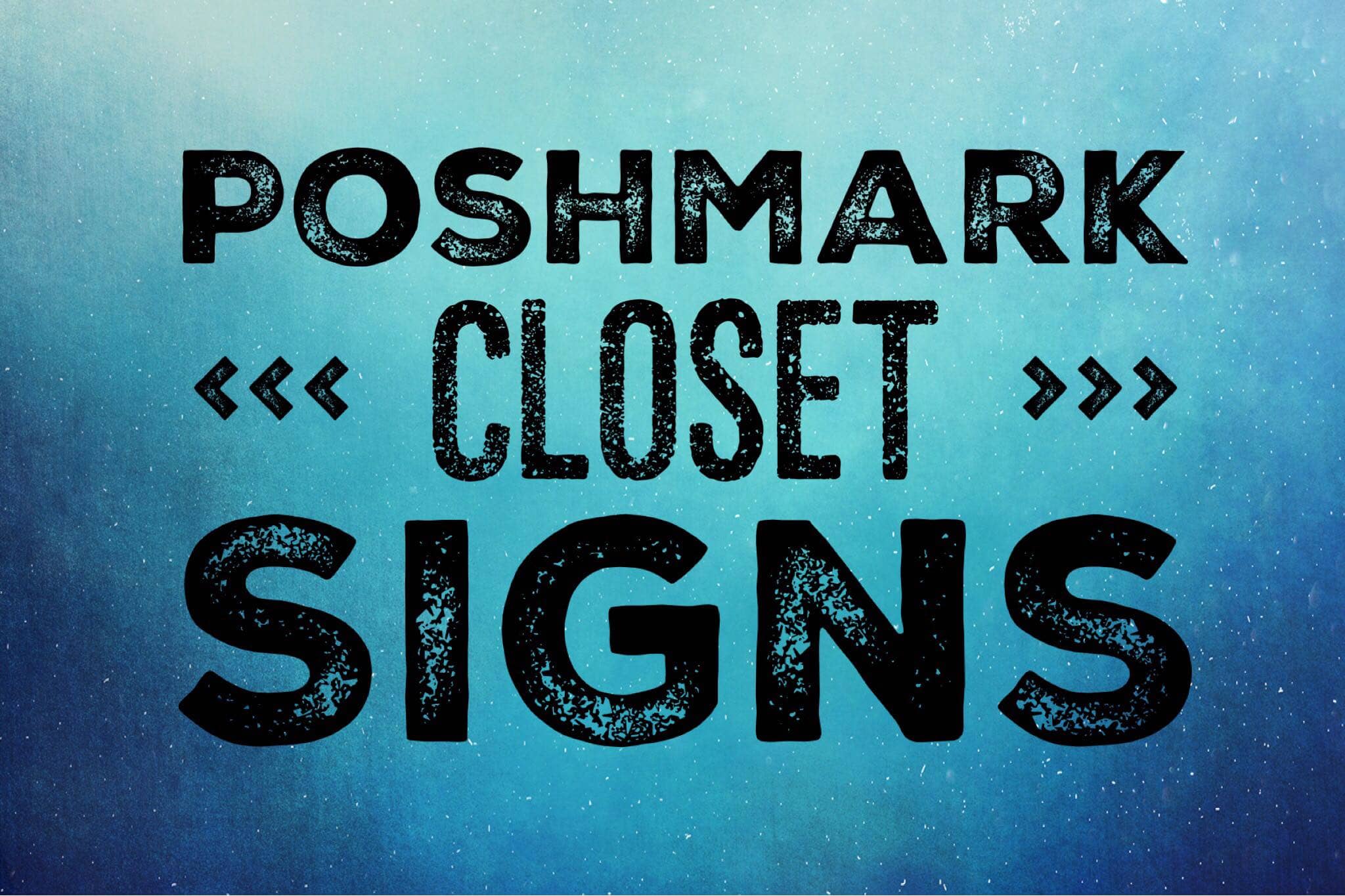 Poshmark Banner Welcome to My Closet Digital Download // 