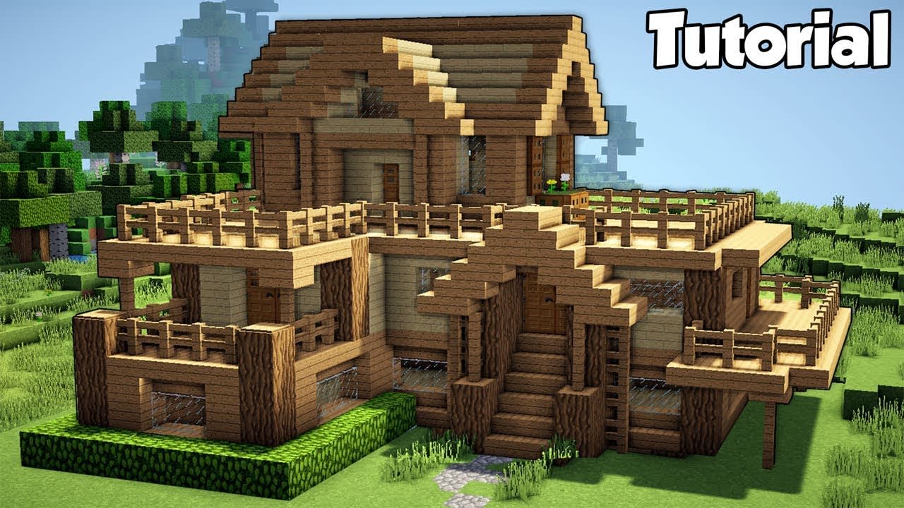 tutoriais casas para minecraft survival｜Pesquisa do TikTok