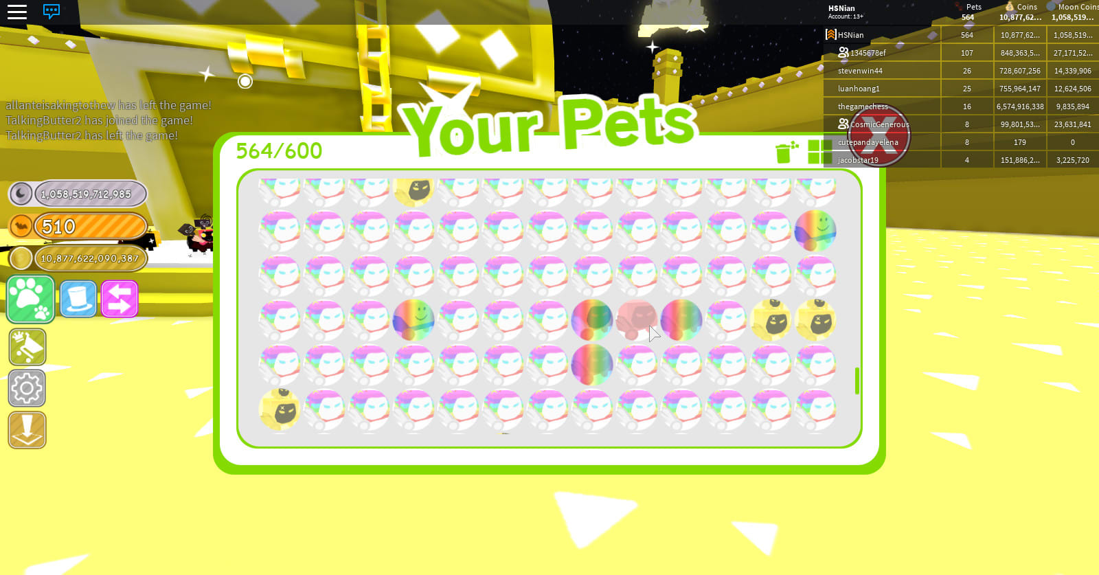 Give You Op Dominus Pet In Pet Simulator By Hsnian
