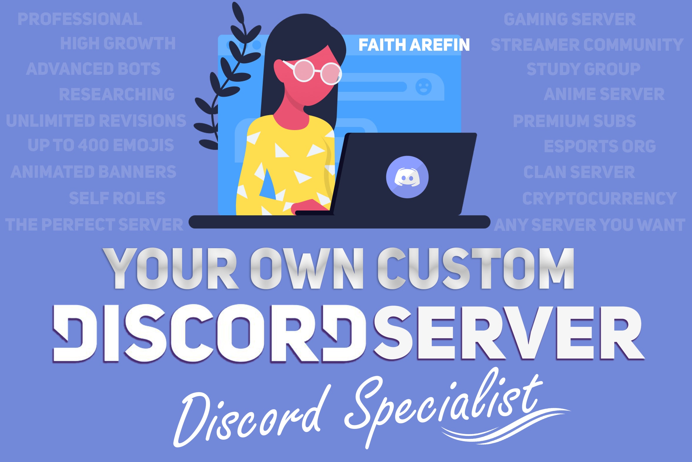 Create a professional discord server by Faitharefin | Fiverr