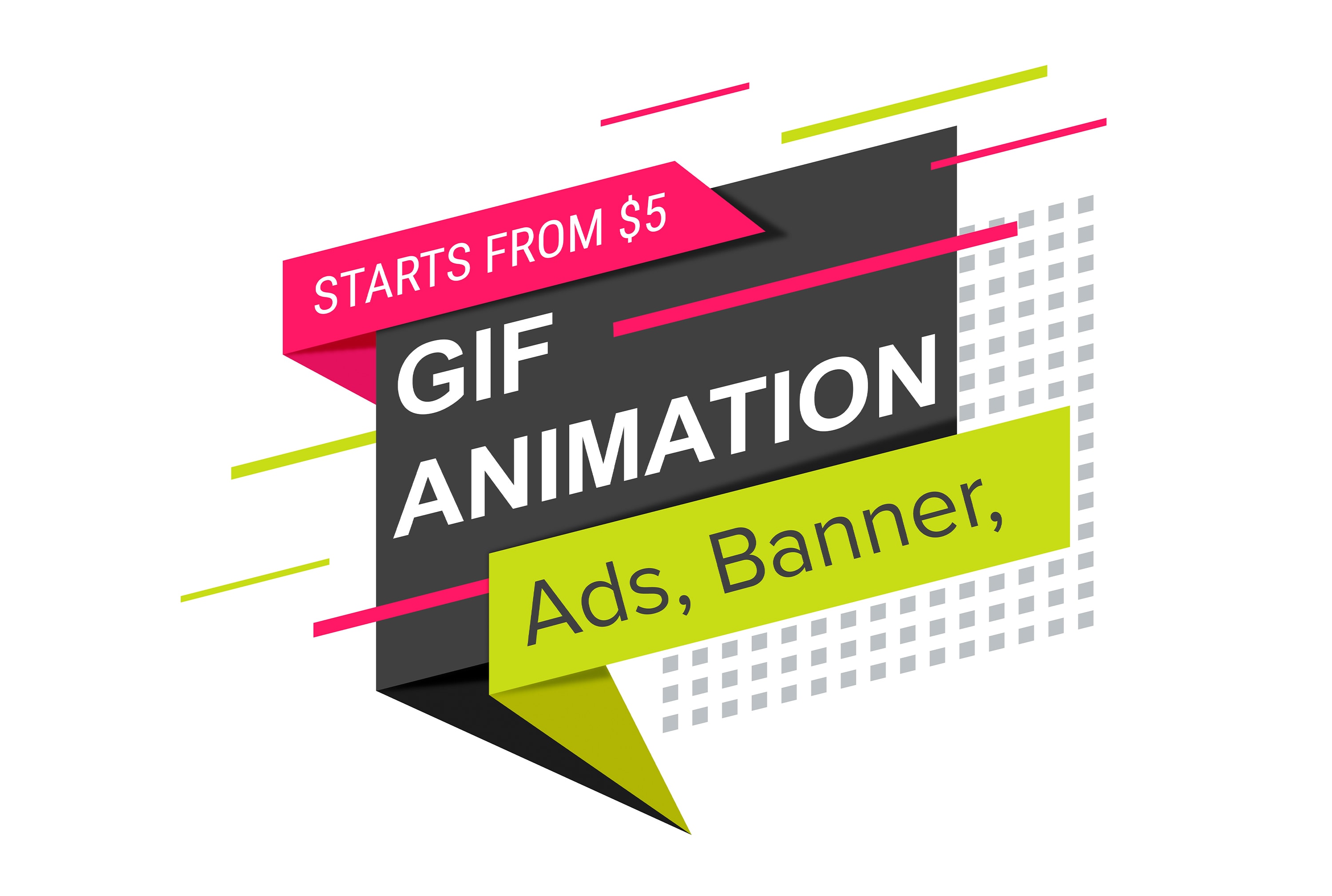 Create stunning animation gif and web banner ads design by Studiocare |  Fiverr