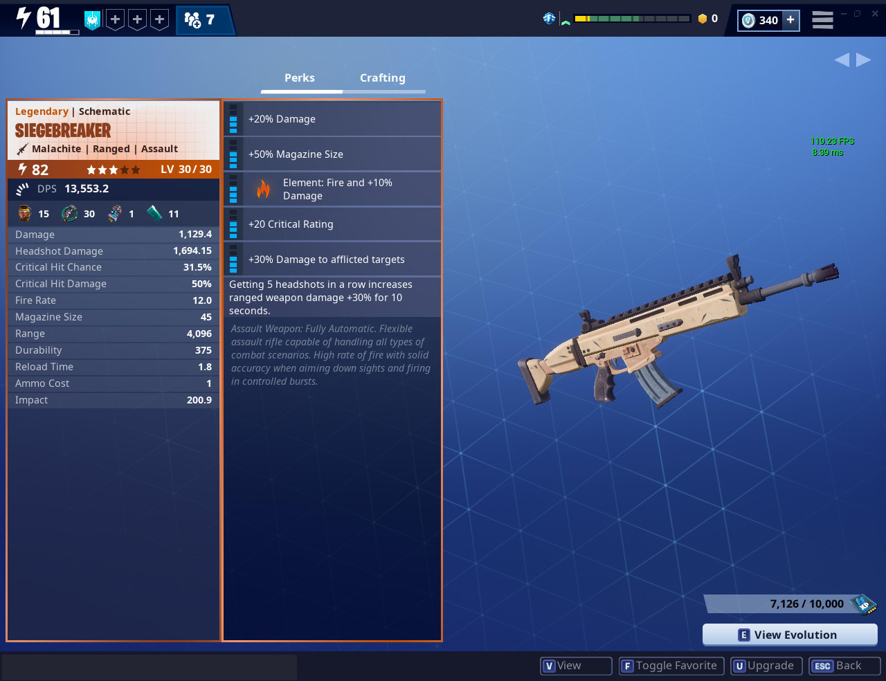 Fortnite Gun Lvl Give Fortnite Save The World Weapons High Level 82 Or 58 By Psycho20045 Fiverr