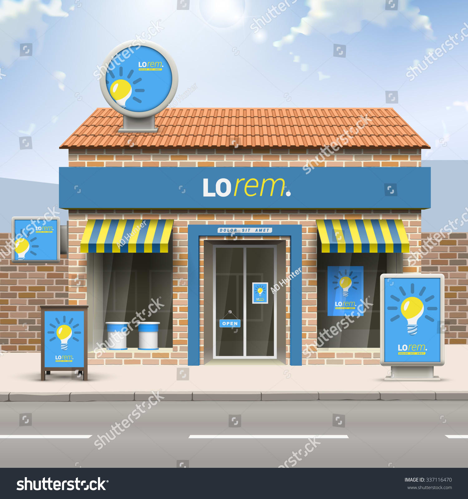 Download Design A Retail Storefront Mockup By Pynn65 Fiverr