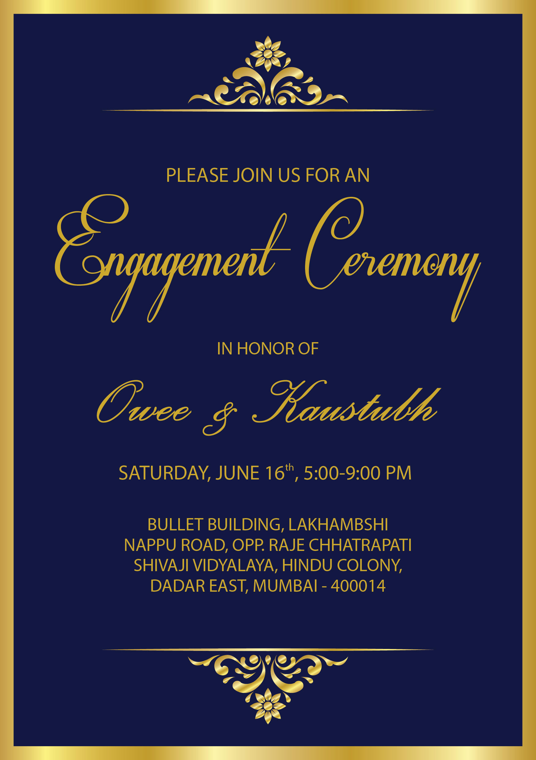 Make Invitation Card For You By Sweta24 Fiverr