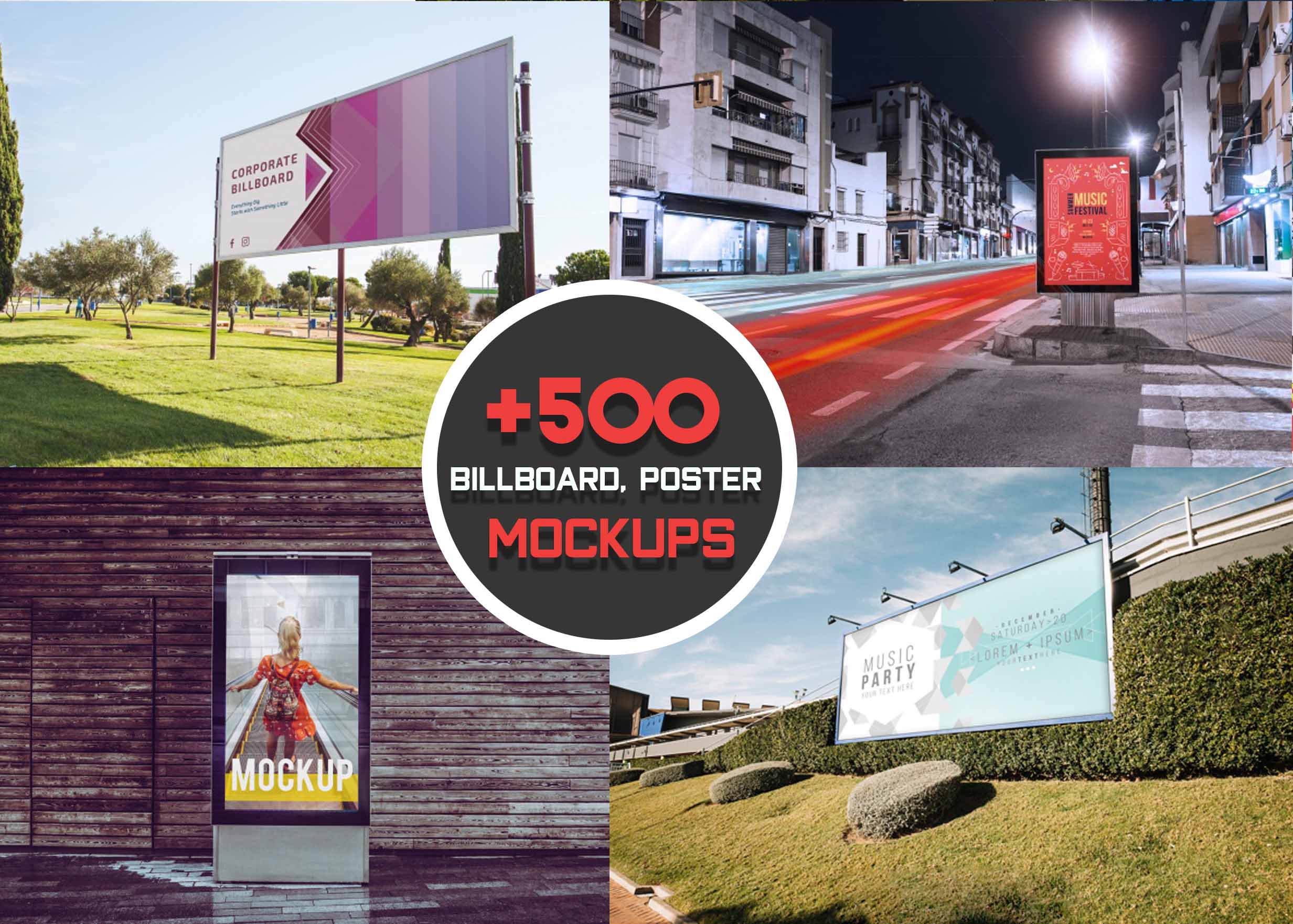 put banner on 500