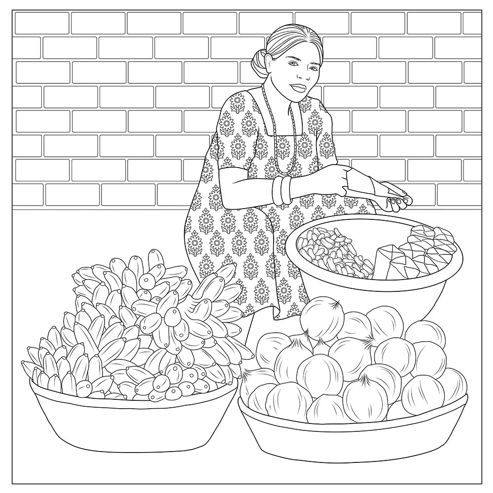 Download Create Adult Coloring Book Line Art By Appleledesma Fiverr