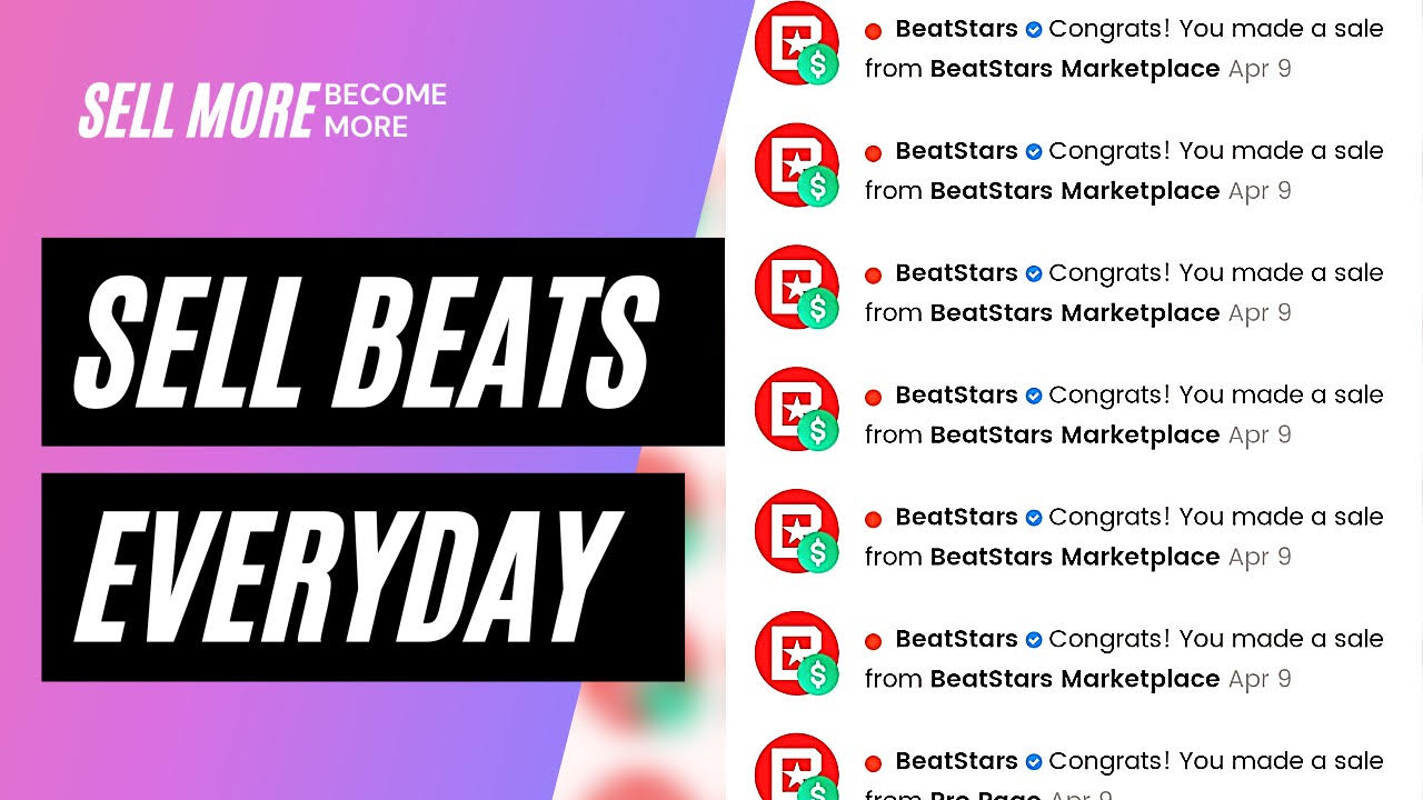 sell beats on beatstars