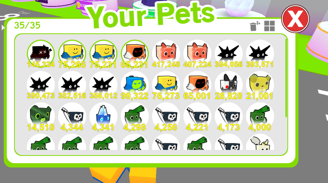 Give You All Of My Pets In Pet Simulator By Diamondidkk - how to make a roblox pet simulator game