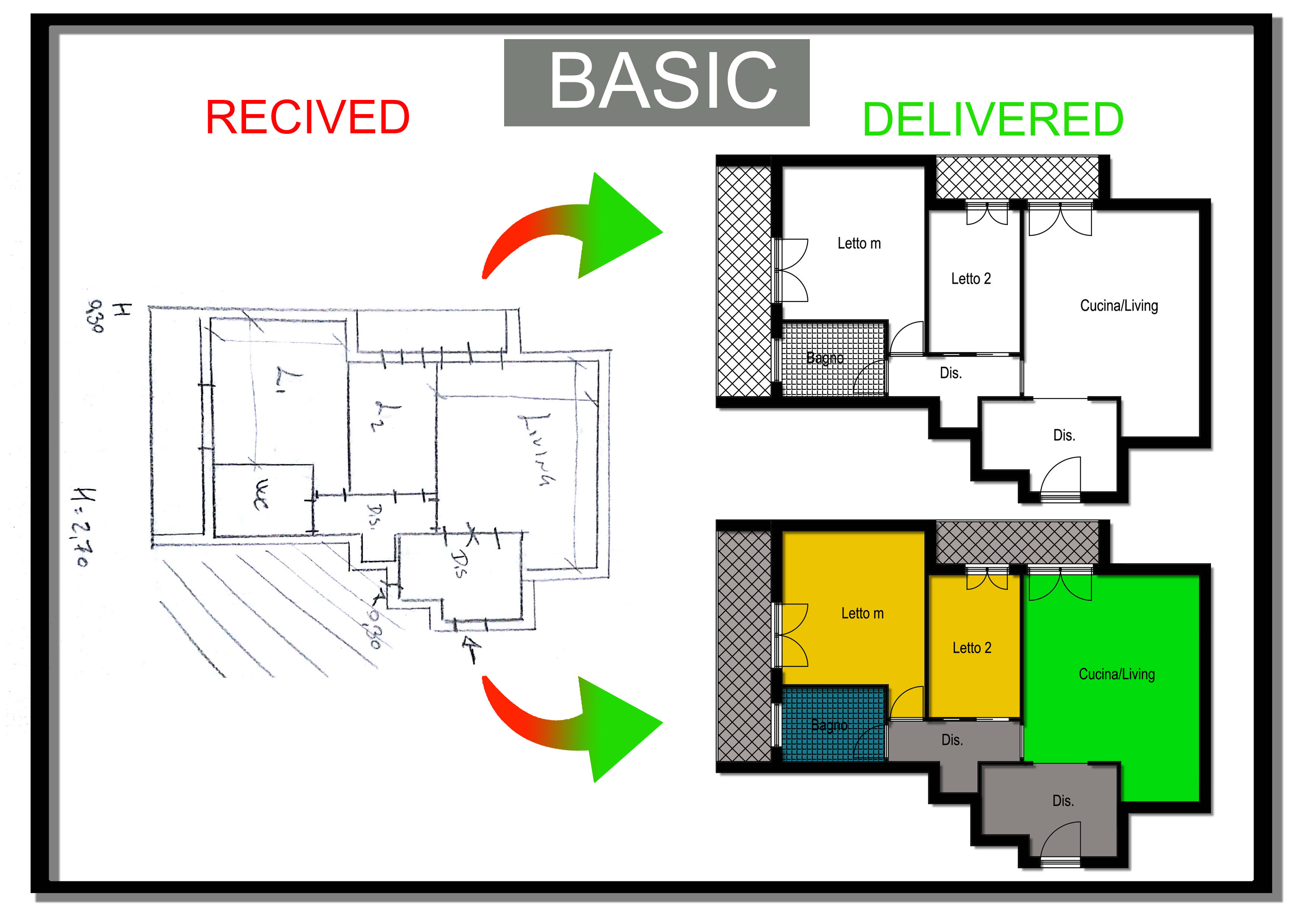 Make Floor Plan For Real Estate Agent By Aureaprojectdes