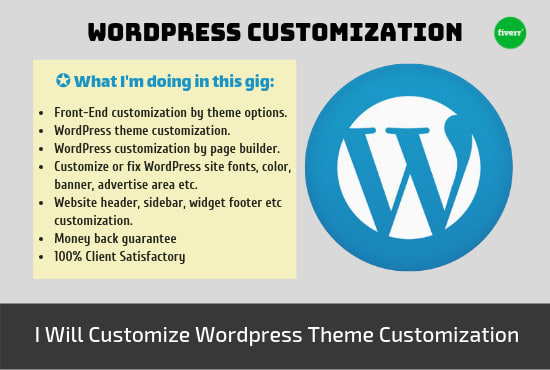 Customize Wordpress Fix Wp Error And Website Very Fast By Nishatmia