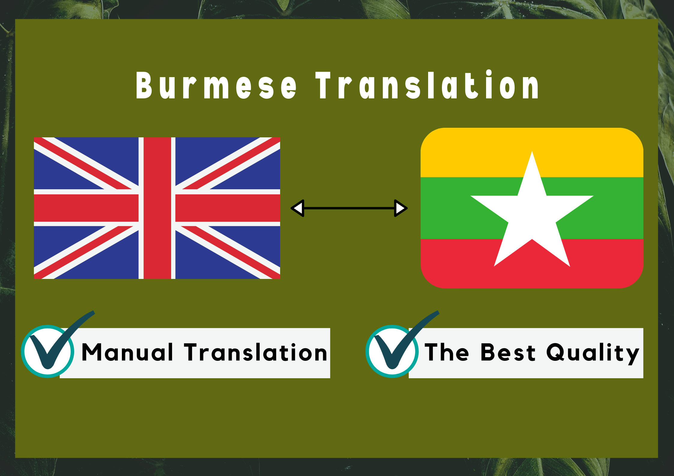 translate english to myanmar