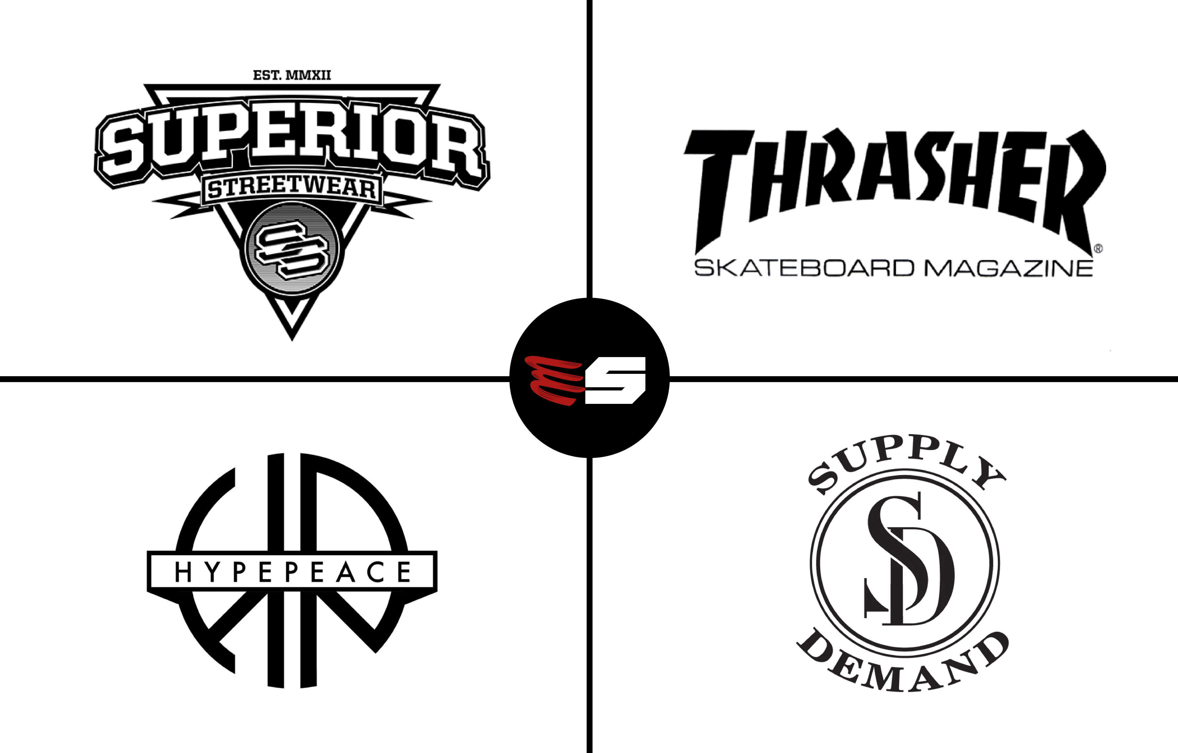 Urban Clothing Brand Logos