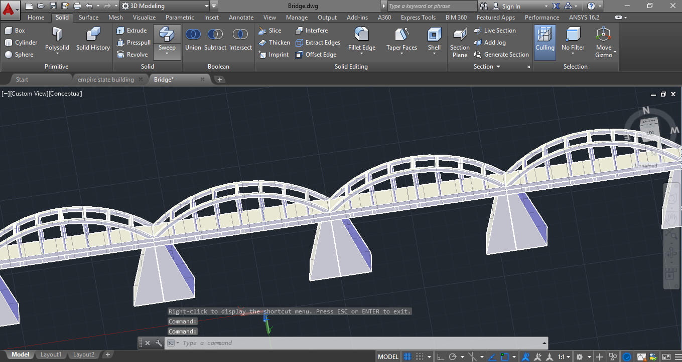 parametric 3d modeling with autocad