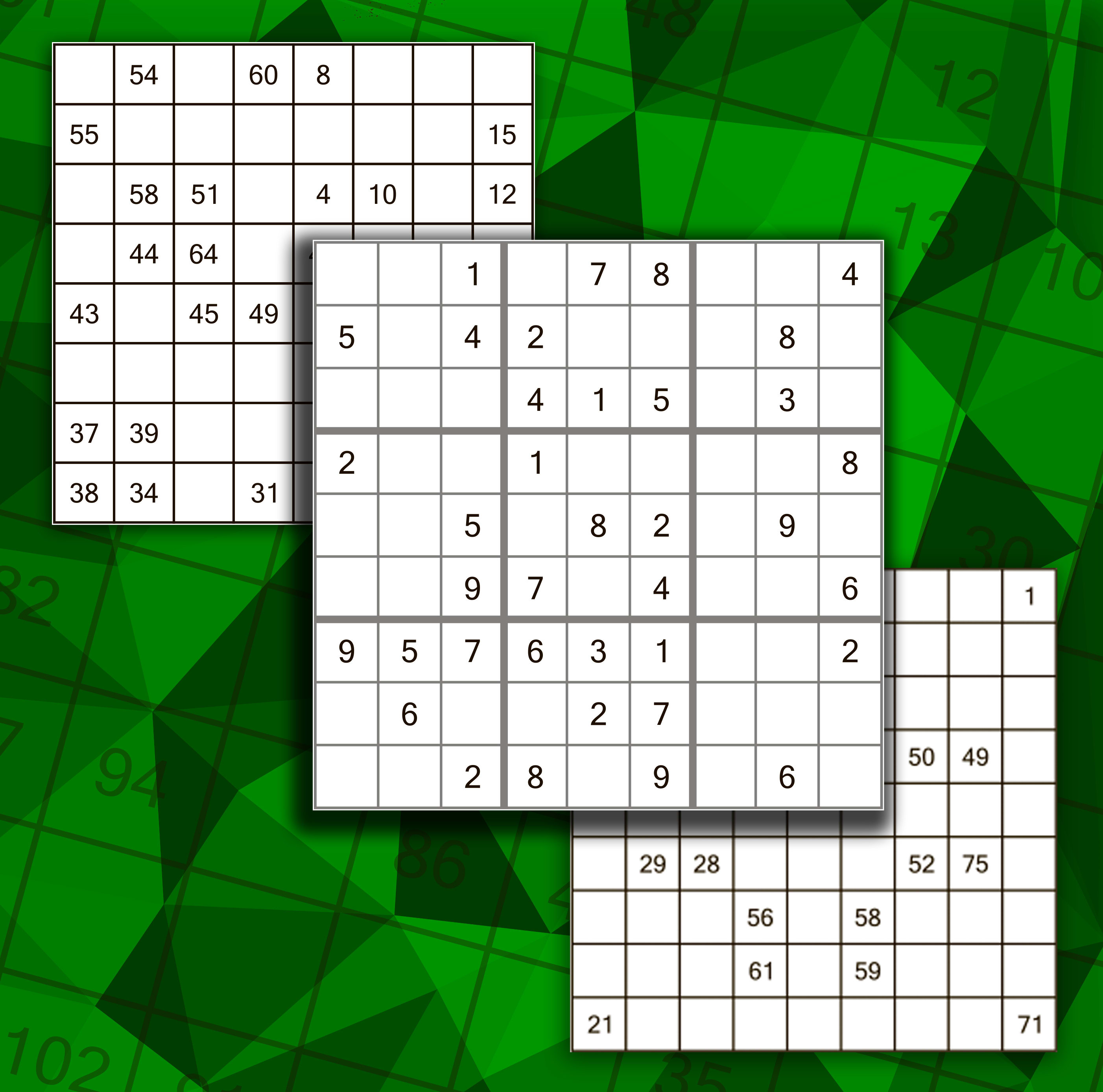 Numbrix Puzzles