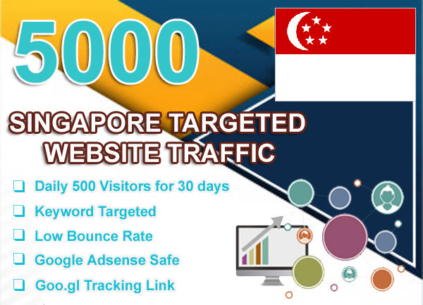 5,000 Real Visitors HIGHLY TARGETED website traffic 100% Adsense Safe 
