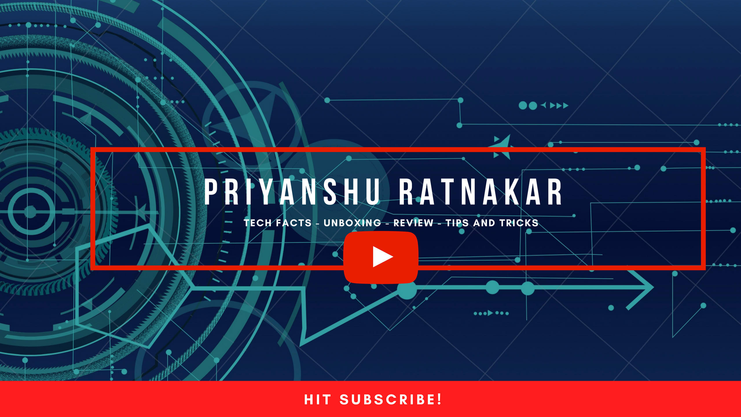 Design Awesome Youtube Channel Art Cover Banner By Priyanshuratnak