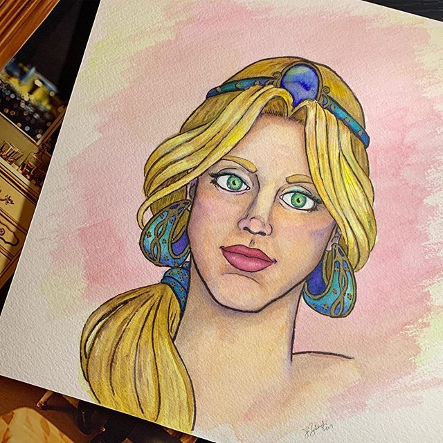 Paint A Custom Watercolor Portrait Of A Person Or Pet By Jenzalewski