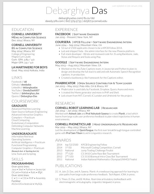 Design Resumes As Per Your Requirement By Gokulkrishan Fiverr