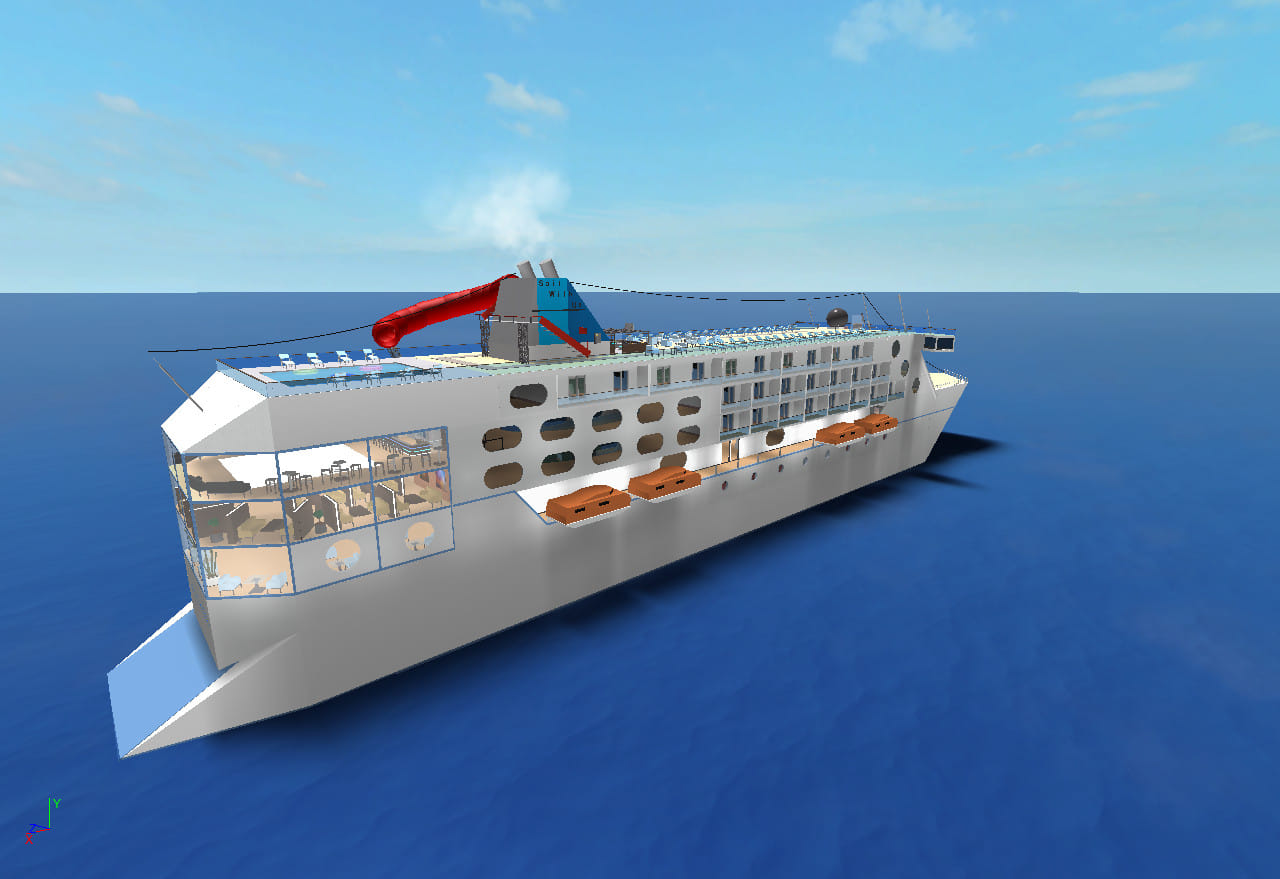 Build You Anything In Roblox Studio By Poggey - roblox cruise ship model