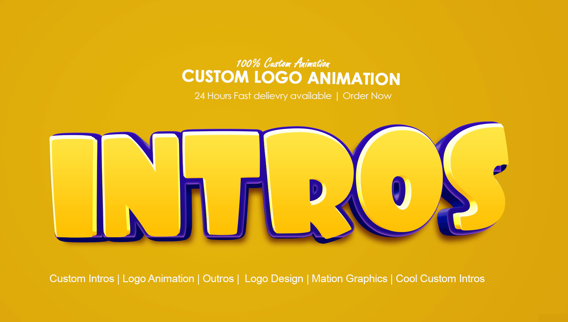 Do a modern custom logo animation in after effects by Omaimakhan | Fiverr