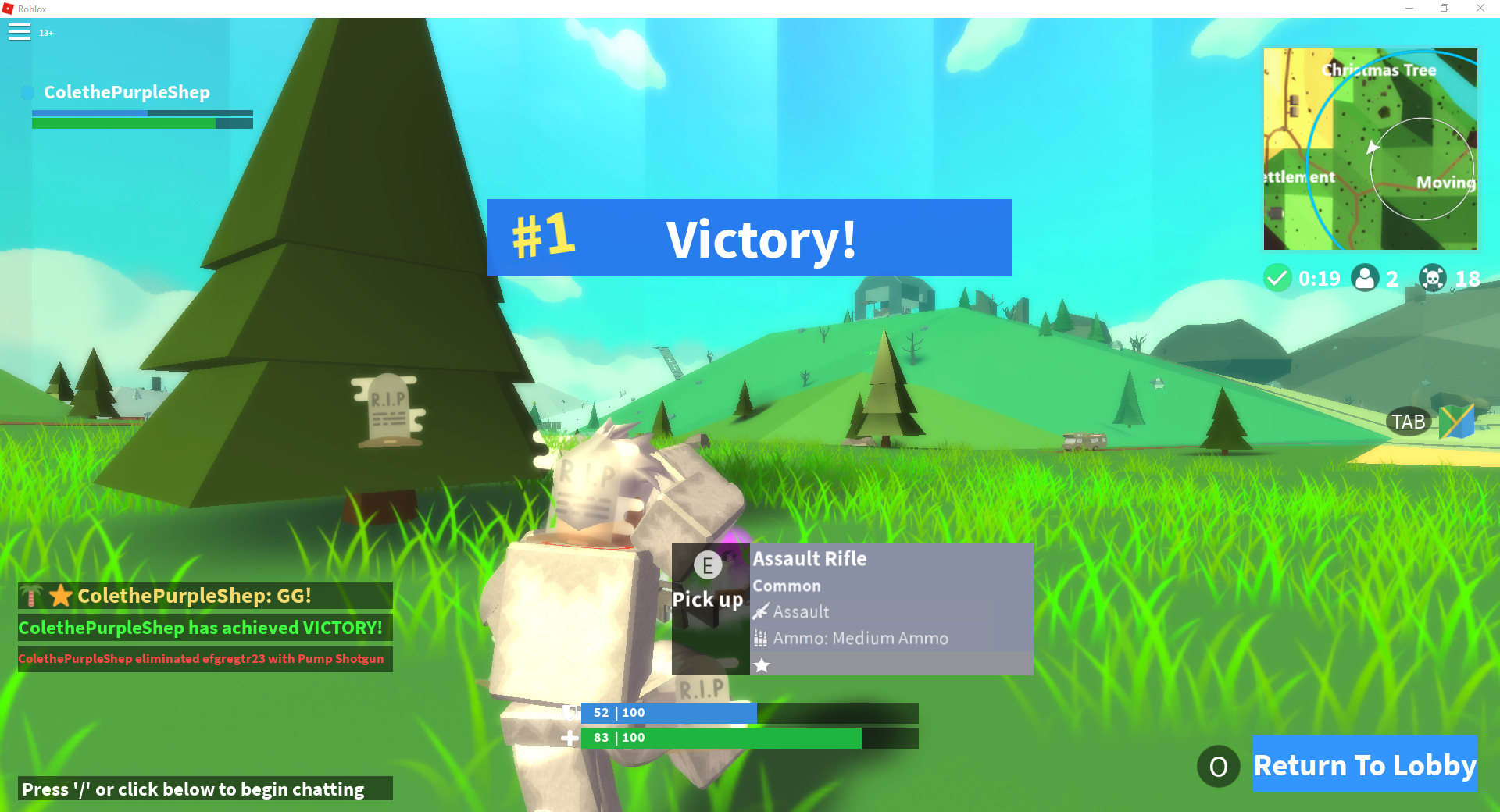 Play Island Royale With You On Roblox Until You Get Wins By