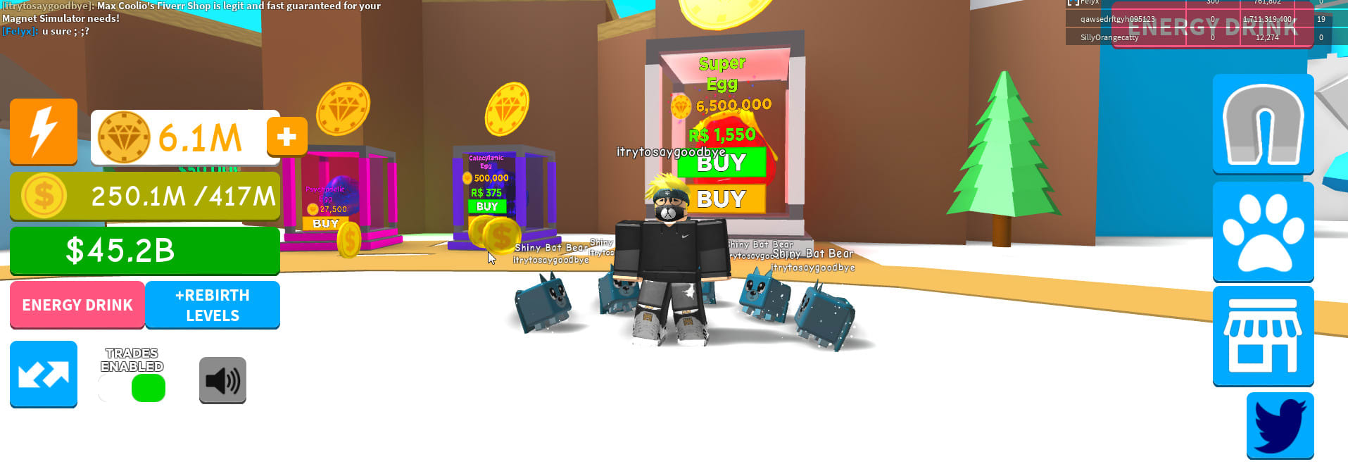Sell You The Best Pet In Magnet Simulator For Cheap By Max Coolio